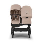 Bugaboo Donkey 6 Søskendevogn Desert Taupe Melange Bundle
