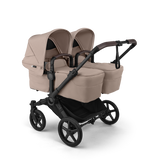 Bugaboo Donkey 6 Tvillingevogn Desert Taupe Melange Bundle