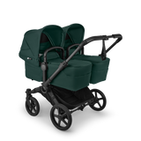 Bugaboo Donkey 6 Tvillingevogn Fern Green Bundle