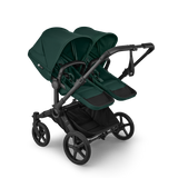 Bugaboo Donkey 6 Tvillingevogn Fern Green Bundle