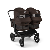 Bugaboo Donkey 6 Tvillingevogn Cocoa Brown Bundle