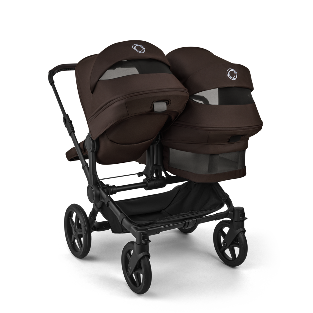 Bugaboo Donkey 6 Søskendevogn Cocoa Brown Bundle