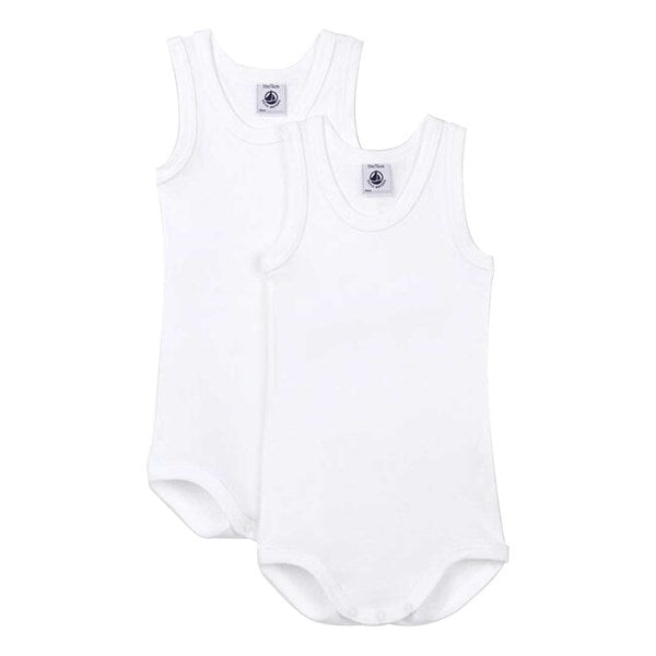 Petit Bateau Body SM 2-pak White