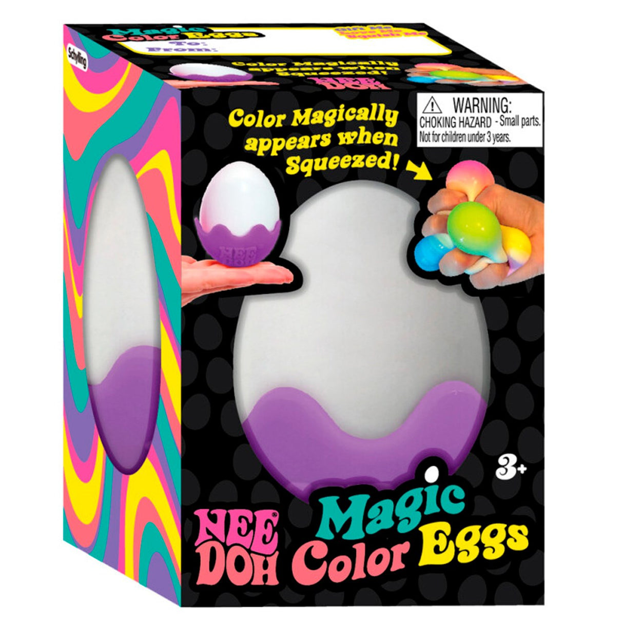 NeeDoh Magic Color Egg Lilla