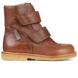 Angulus Tex Støvle m. Velcro Cognac