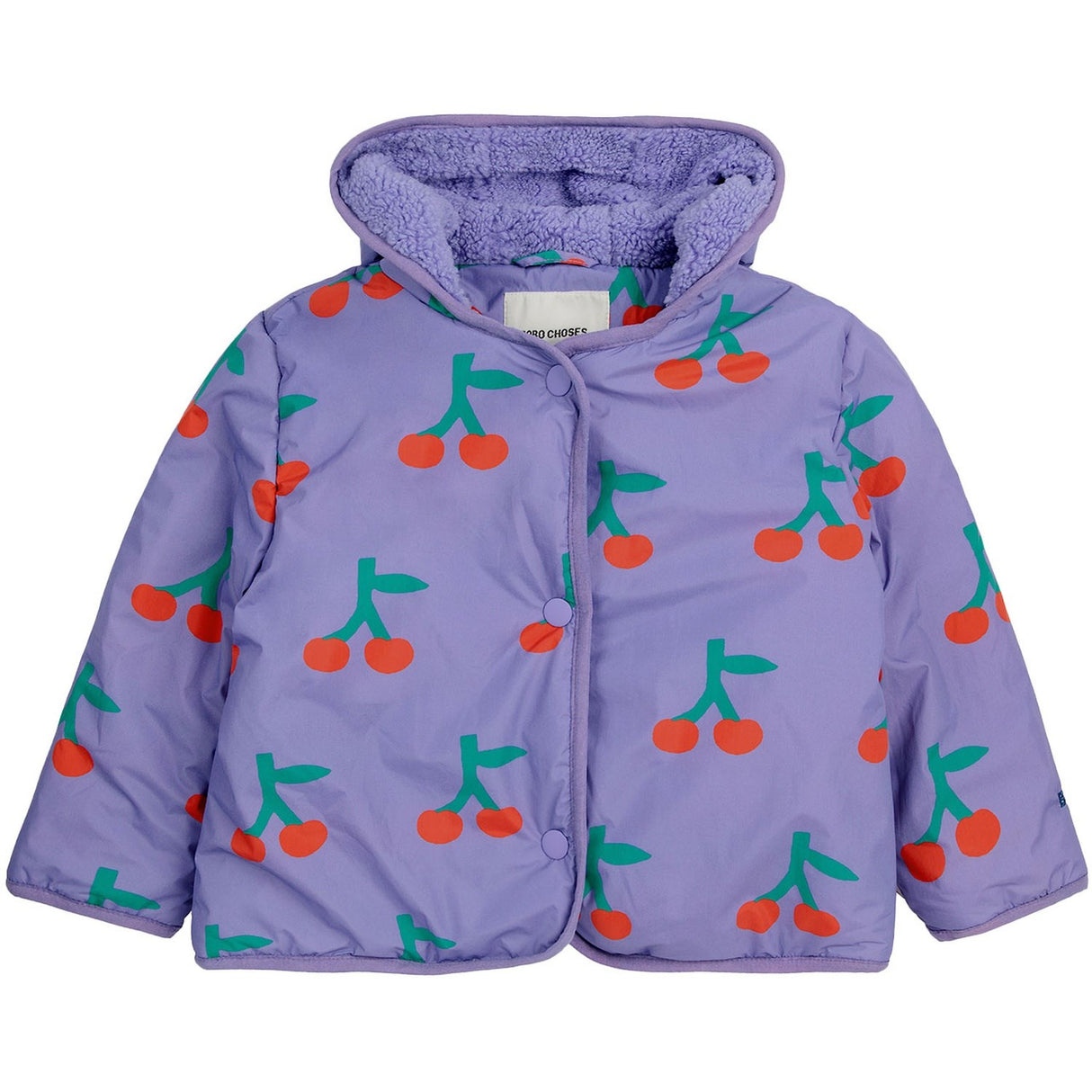 Bobo Choses Purple Cherry All Over Jakke