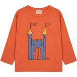 Bobo Choses Orange Faraway Castle Bluse