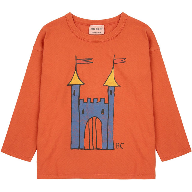 Bobo Choses Orange Faraway Castle Bluse