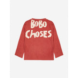 Bobo Choses Burgundy Red Bluse