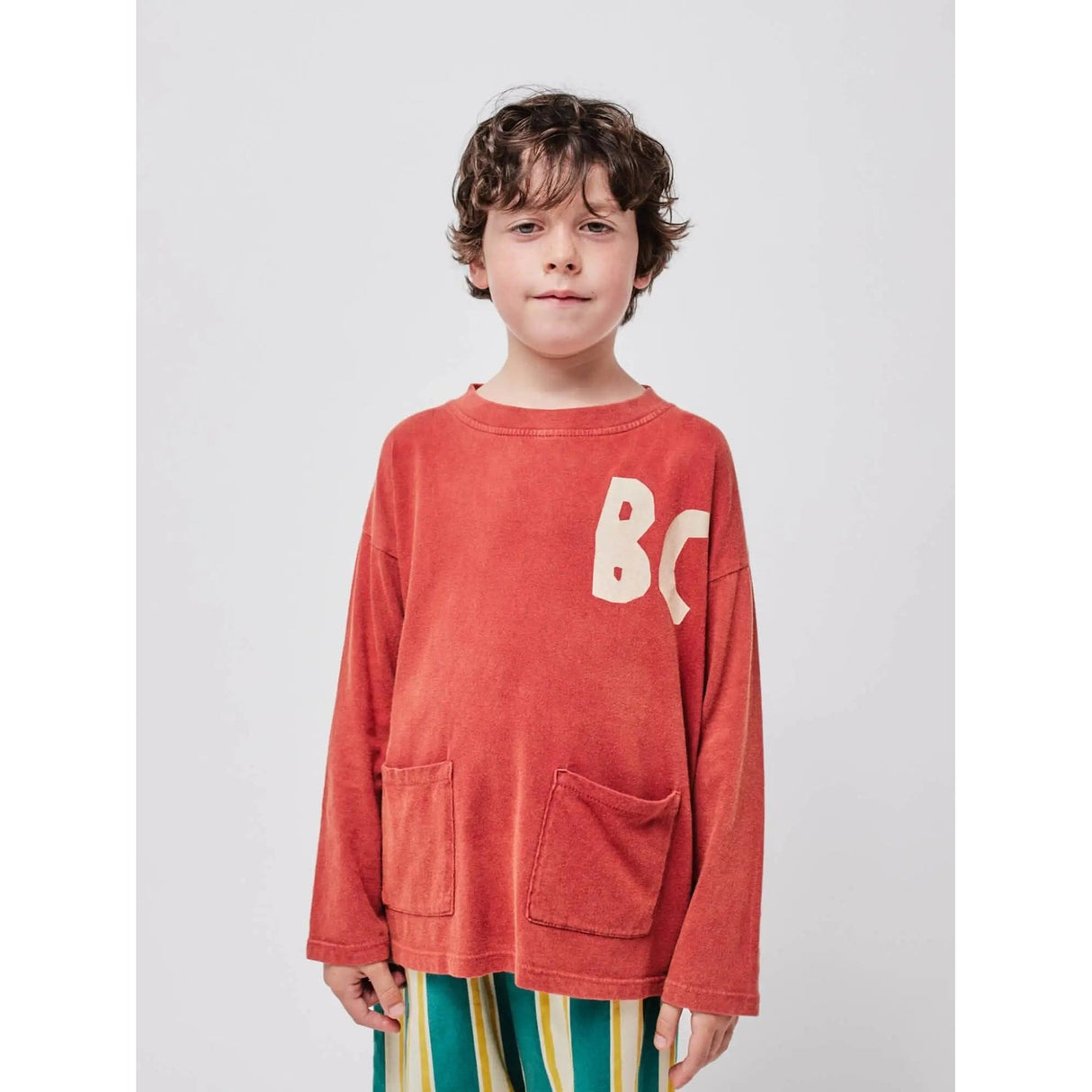 Bobo Choses Burgundy Red Bluse