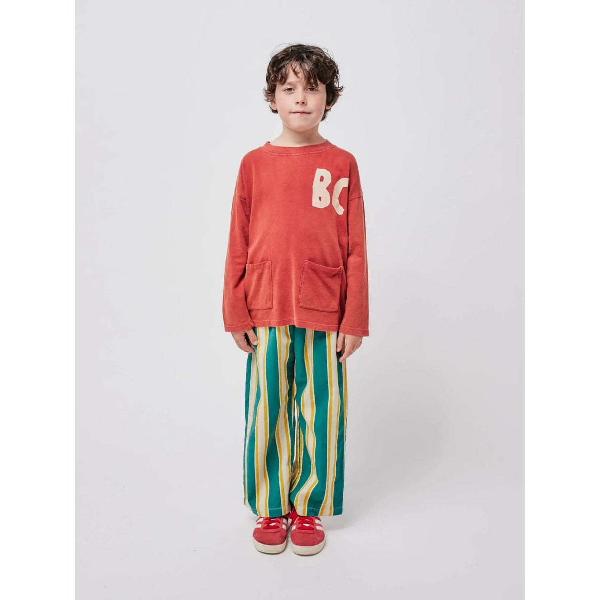 Bobo Choses Burgundy Red Bluse