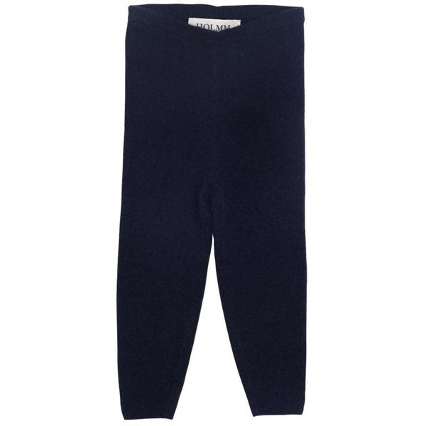 HOLMM Navy Bailey Cashmere Strik Leggings