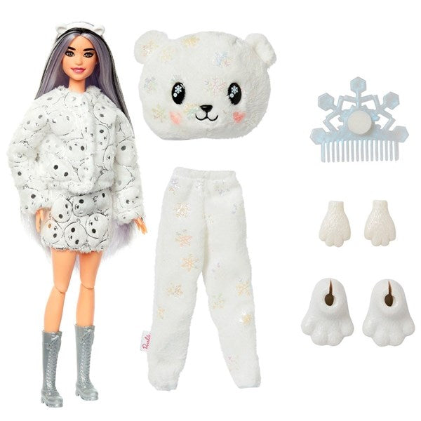 Barbie® Cutie Reveal Winter Sparkle - Isbjørn