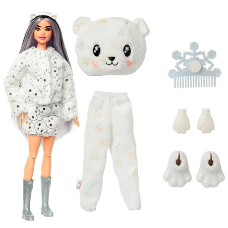 Barbie® Cutie Reveal Winter Sparkle - Isbjørn