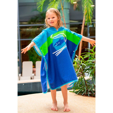 BECO Blå BECO-SEALIFE® Kids poncho 2