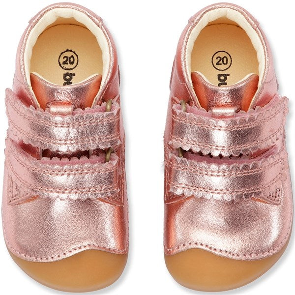 Bundgaard Begyndersko Petit Velcro Blonde Rose Gold 4