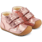 Bundgaard Begyndersko Petit Velcro Blonde Rose Gold 3