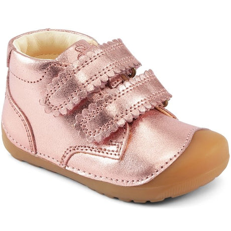 Bundgaard Begyndersko Petit Velcro Blonde Rose Gold