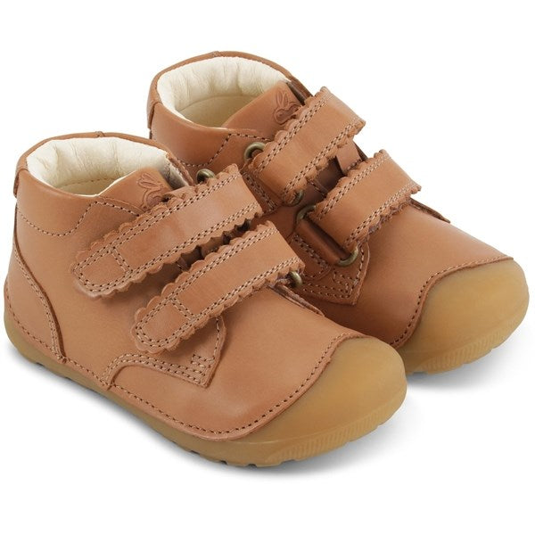 Bundgaard Begyndersko Petit Strap Blonde Cognac WS