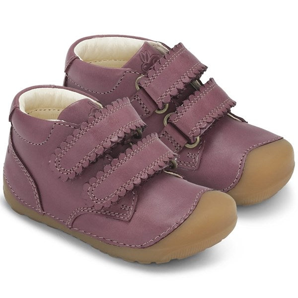 Bundgaard Begyndersko Petit Velcro Blonde Dark Rose