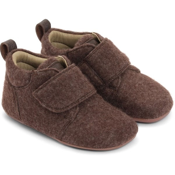 Bundgaard Tannu Wool Hjemmesko Brown