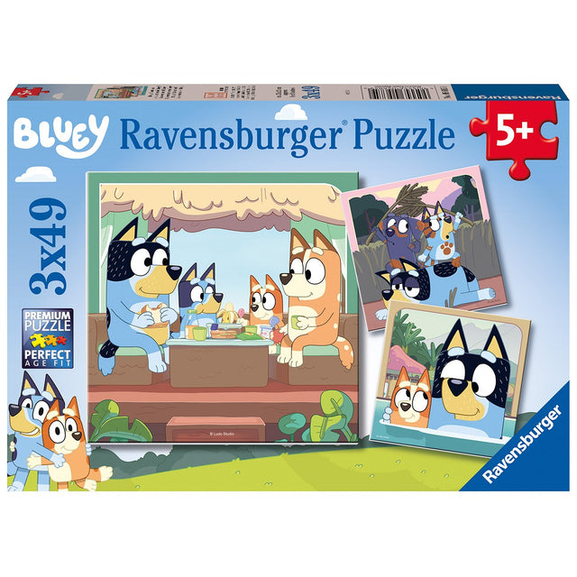 Ravensburger Bluey 3x49p