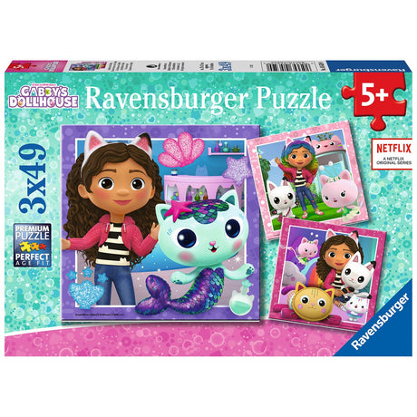 Ravensburger Gabby's Dollhouse 3x49p