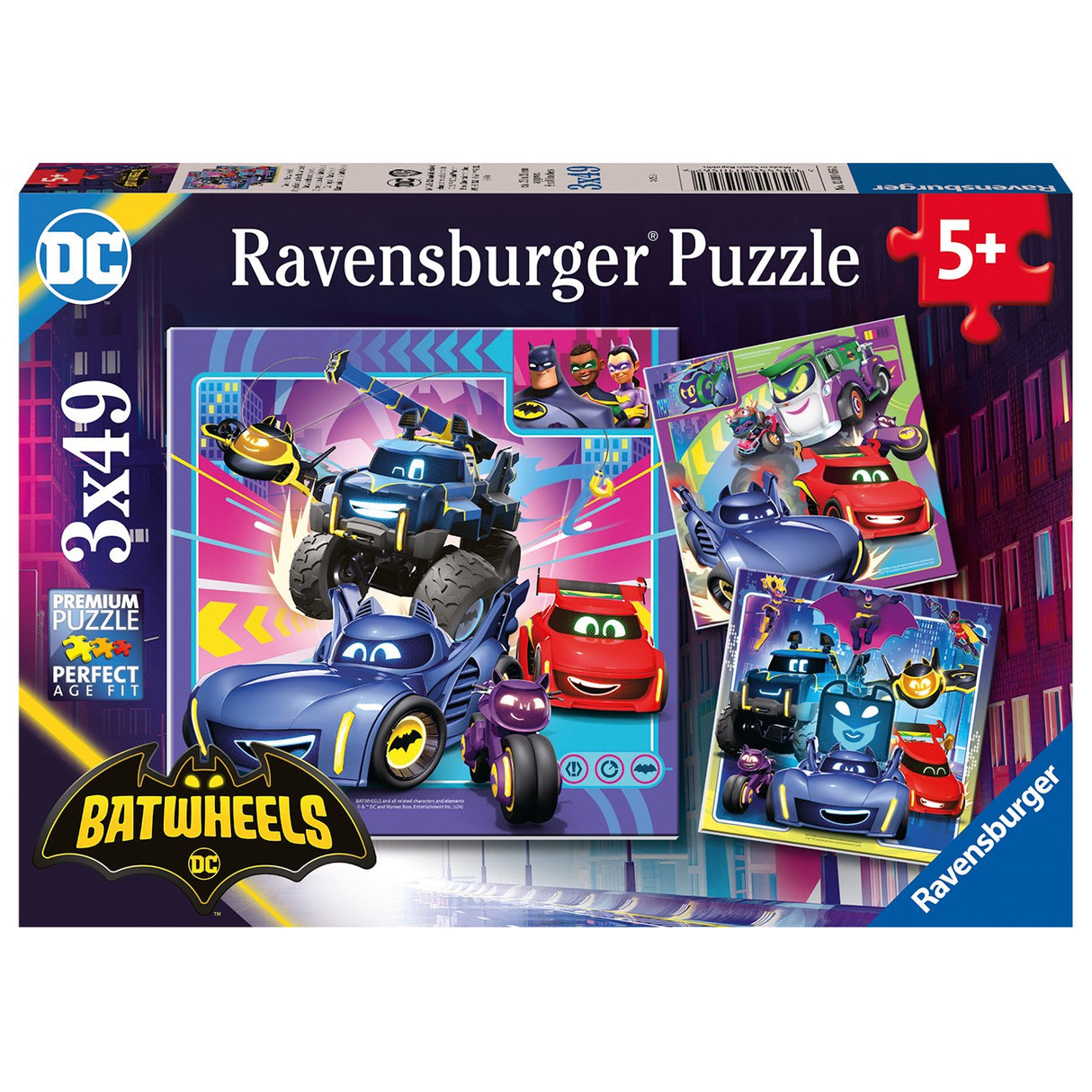 Ravensburger Batwheels 3x49p