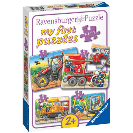 Ravensburger Hard At Work 2/4/6/8p