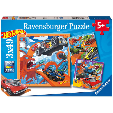 Ravensburger Hot Wheels 3x49p