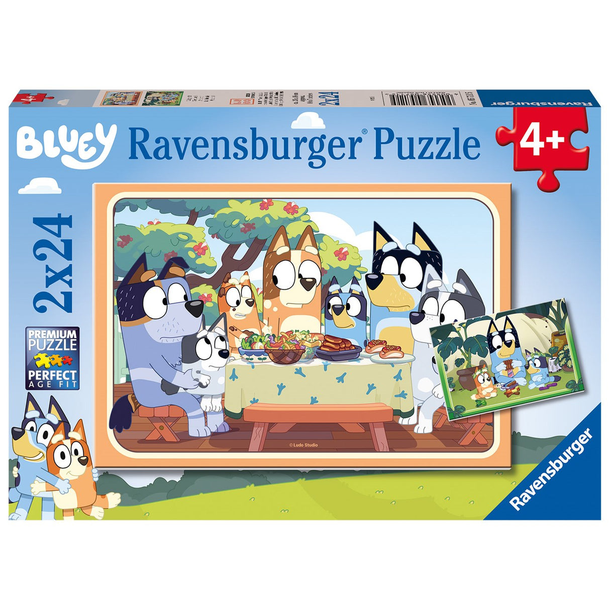 Ravensburger Bluey 2x24p