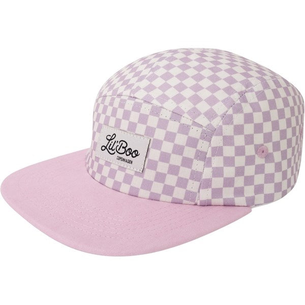 Lil' Boo Chess 5-Panel Cap Purple/Pink/Cream