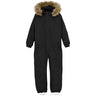 Color Kids Black Flyverdragt m. Fake Fur