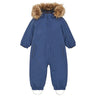 Color Kids Vintage Indigo Flyverdragt m. Fake Fur