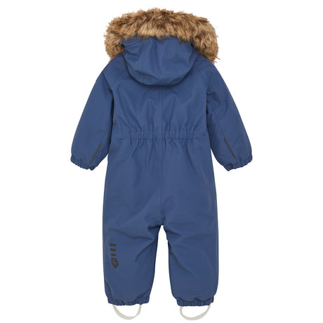 Color Kids Vintage Indigo Flyverdragt m. Fake Fur