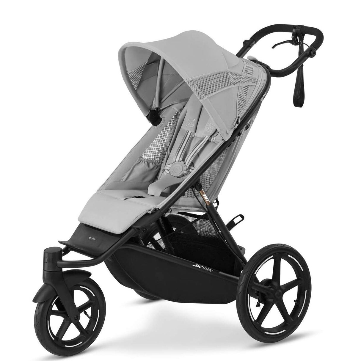 Cybex Avi Spin BLK Fog Grey light grey