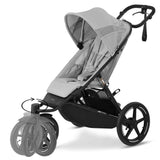 Cybex Avi Spin BLK Fog Grey light grey