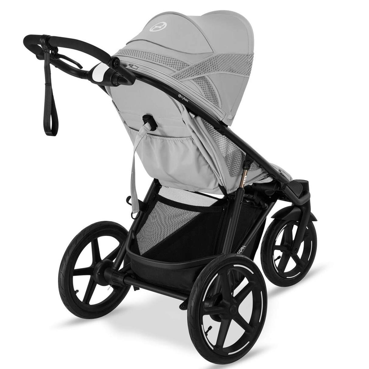 Cybex Avi Spin BLK Fog Grey light grey