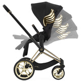 Cybex PRIAM Klapvogn Wings Bundle incl. PRIAM Lux Barnevognskasse Wings