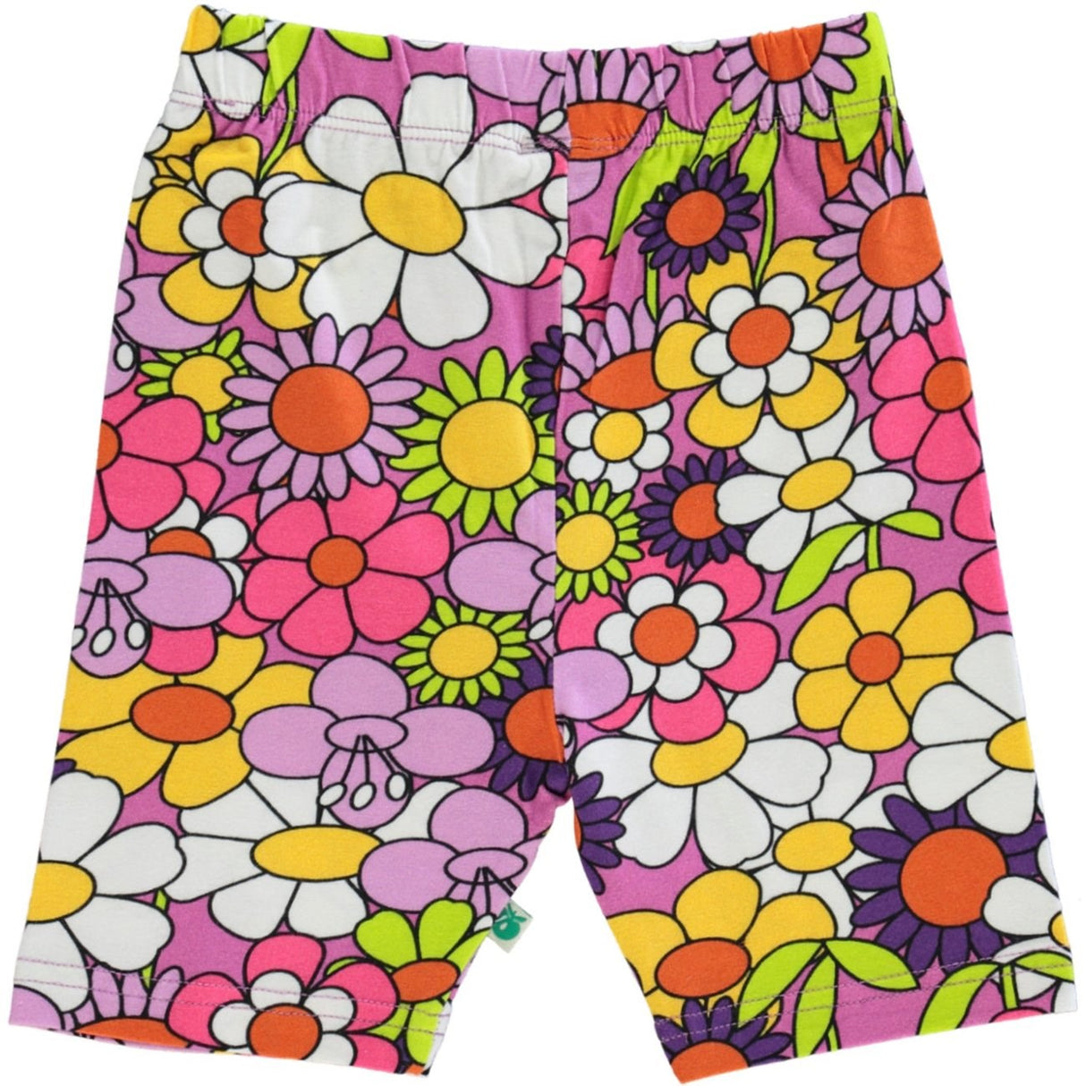 Småfolk Spring Pink Cykelshorts Med Blomster 5