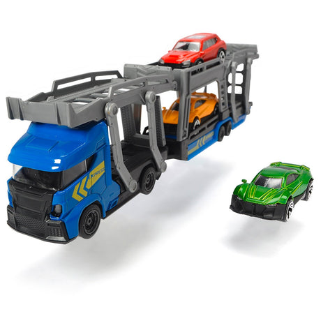 Dickie Toys Biltransporter Blå