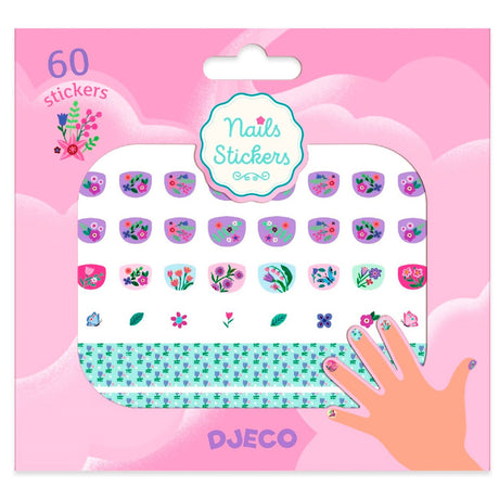 Djeco Neglestickers Små blomster