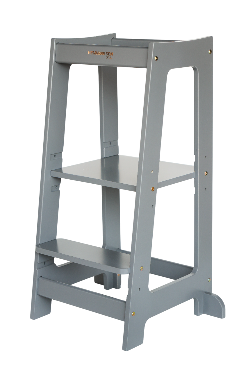 HEMMINGSEN Kids Martin Justerbart Læringstårn Grå