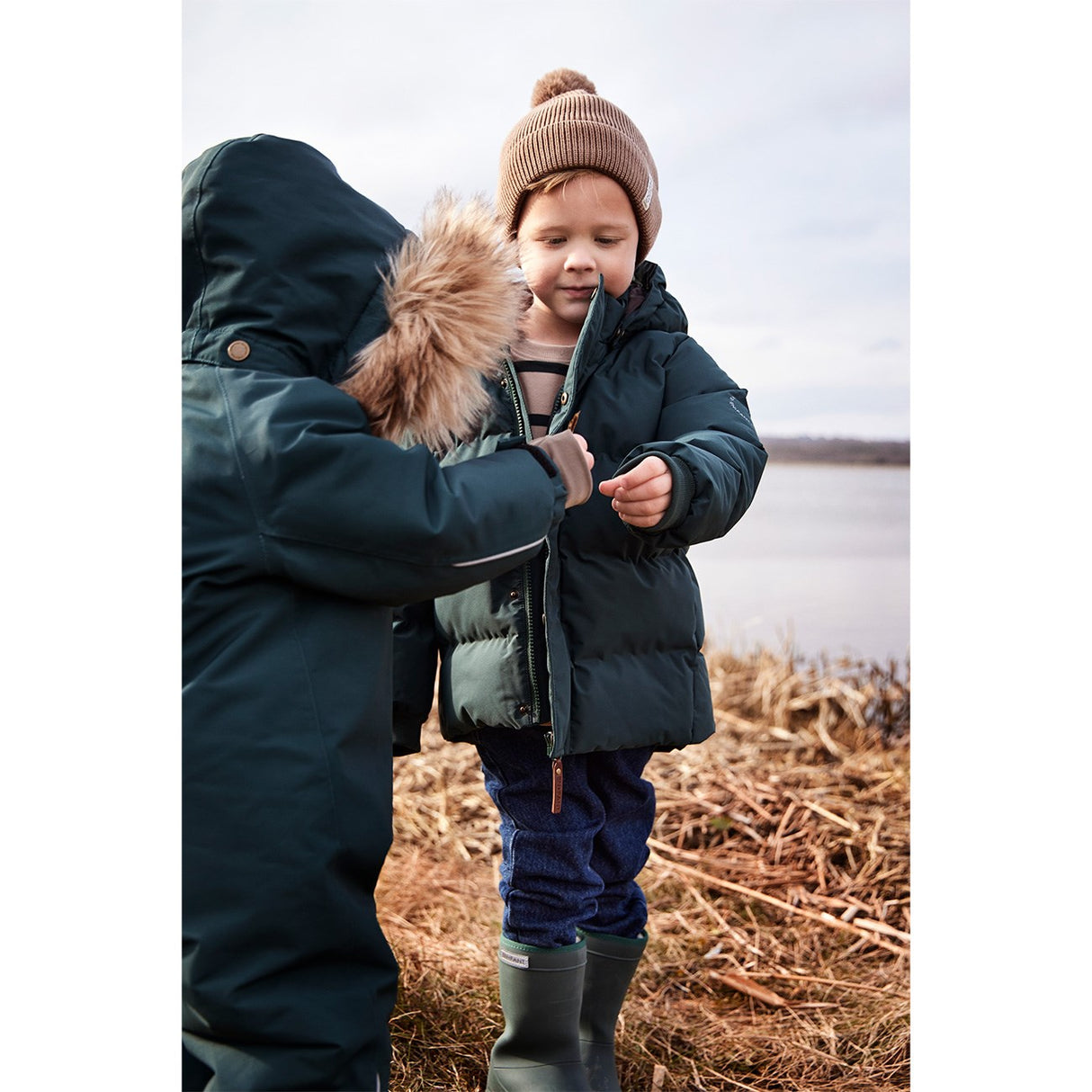 En Fant Green Gables Flyverdragt m. Fake fur