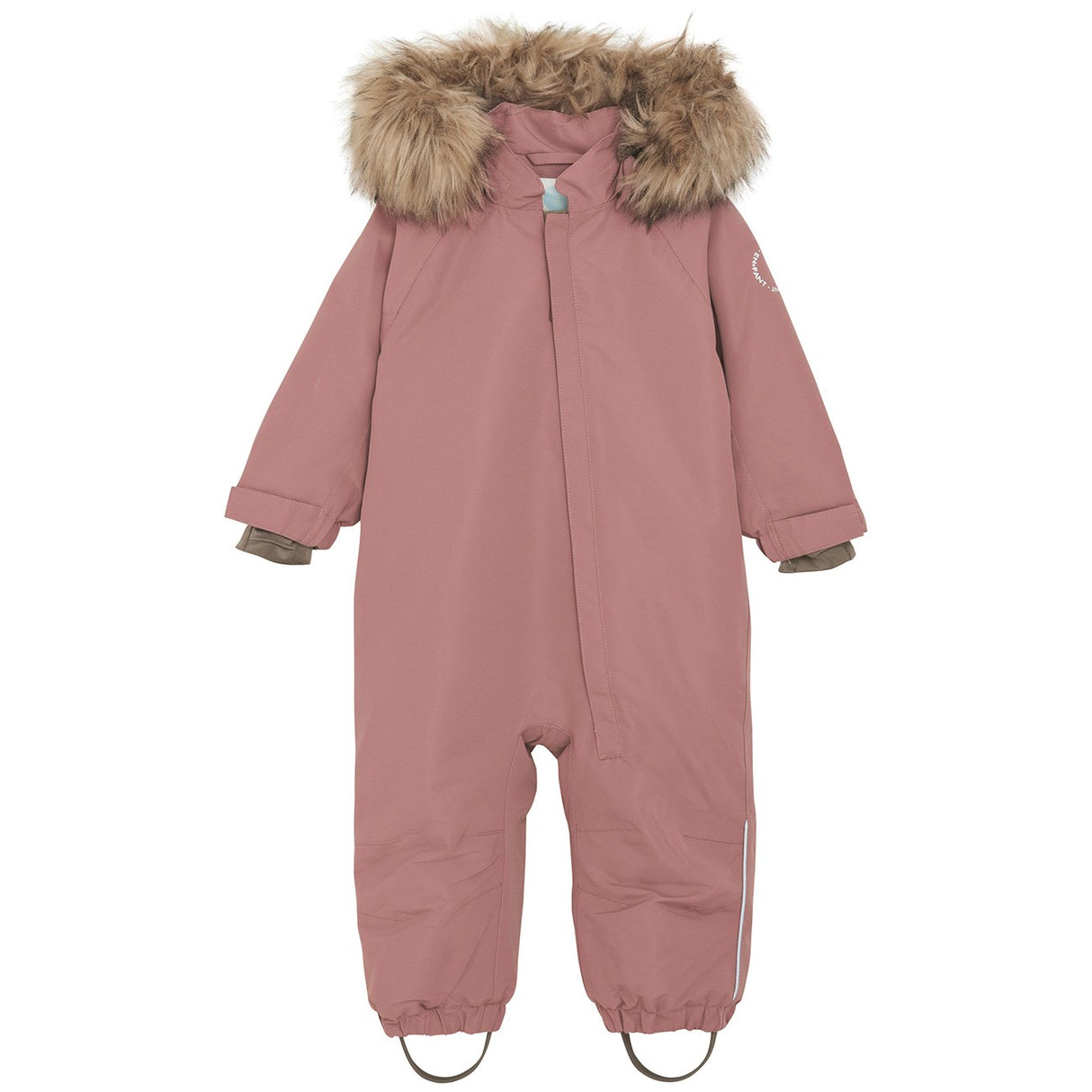 En Fant Burlwood Baby Flyverdragt m. Fake Fur