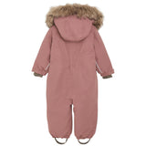 En Fant Burlwood Baby Flyverdragt m. Fake Fur