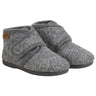 En Fant Dark Gray Melange Uldfutter Velcro