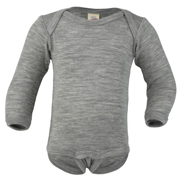 Engel Grey Mélange Baby Body