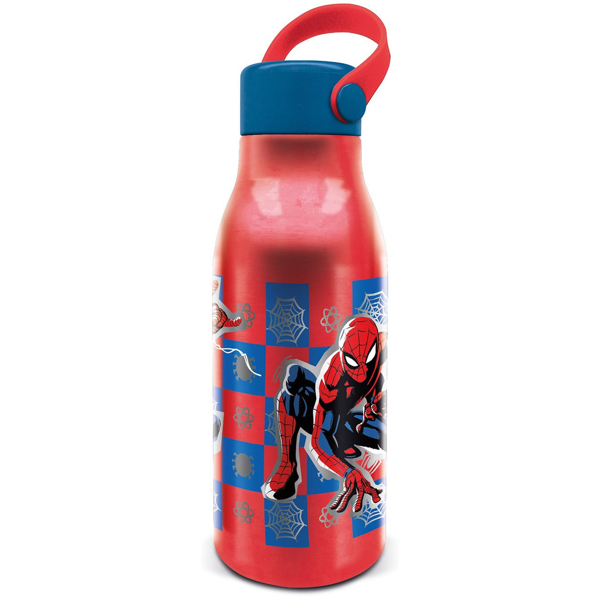 Euromic  SPIDERMAN Flexi bærestrop aluminium flaske 760 ml