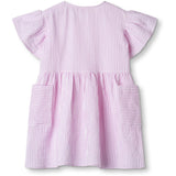 Fliink Cloud Dancer Pink Stripe Ciao Stripe Kjole 5